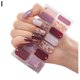 thumbnail image 1 of Tiras de Gel 3D para uñas, parches deslizantes, flores, Color degradado, adhesivo de cobertura completa, lámpara UV para manicura curada, 1 of 7