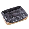 thumbnail image 2 of Dog House Rectangle Shape Animals Print Warm Kennel Pet Winter Nest for Winter, 2 of 10