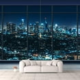 thumbnail image 1 of IDEA4WALL Wall Murals for Bedroom Japanese Style Grid Door View Large Removable Wallpaper Peel and Stick Wall Stickers, 1 of 3