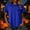 A86 Blue Halloween Shirts, variant on JOANKDMI Cute Halloween T-Shirts for Women Short Sleeve Season Letter Print Tops Casual Comfortable Crewneck Fall Festival Shirts Jack-o-Lantern Graphic Tees
