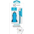 thumbnail image 1 of Xmobil - Colour Blast Micro USB 3ft with Bonus Car Charger 1amp Blue, 1 of 1