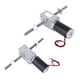 thumbnail image 3 of Con Brida Motor Duradero M8, Motor De Engranajes, Motor De Tornillo Sin Fin Engranado Para Movimiento Relativo De Brida De Baja Pérdida Y Movimiento Opuesto Cergrey Tasa de reducción de velocidad 200, 3 of 8