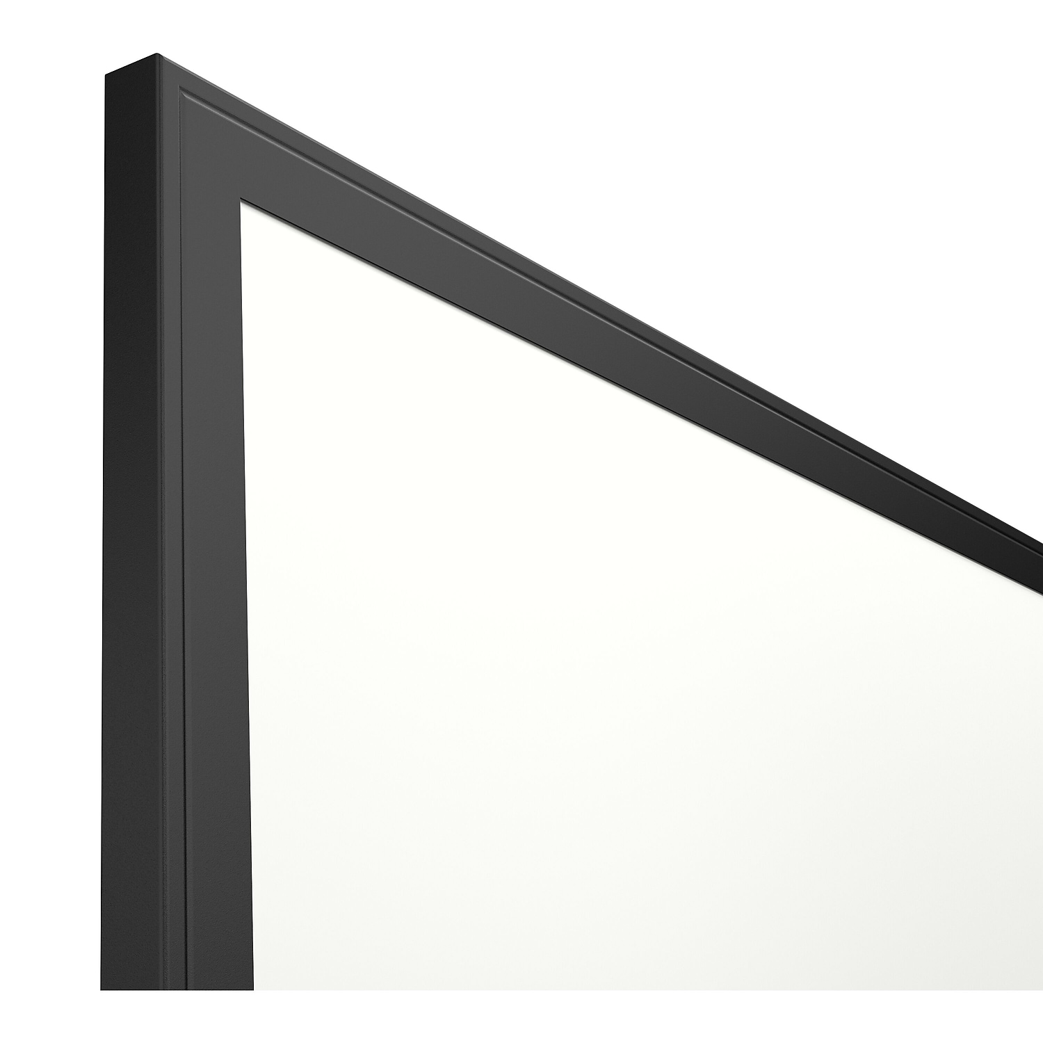 Staples TRU RED Melamine Dry Erase Board Black Frame 3' x 2' (TR59366)