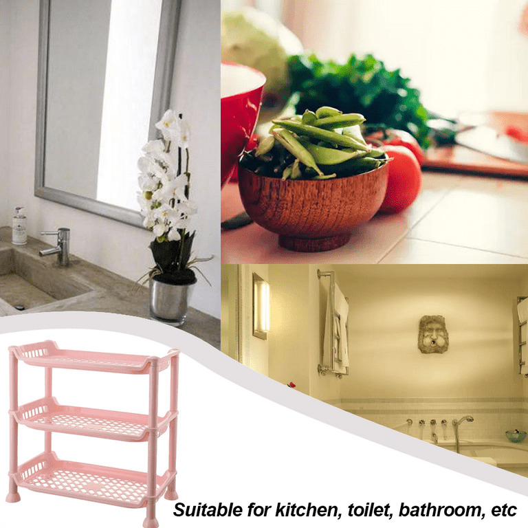 1pc Sink Top Storage Shelf, Washbasin Organizer, Cosmetic Storage, Bathroom  And Kitchen Storage Rack, Punch-free, Suitable For Bathroom And Kitchen