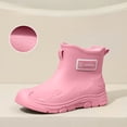 thumbnail image 2 of Women's Ankle Rain Boots Non Slip Short Boots For Daily Wear Outdoors, 2 of 8