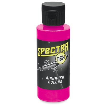 Badger Spectra Tex Airbrush Color - 2 oz, Neon Pink