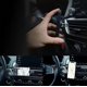 thumbnail image 2 of Soporte para teléfono con anillos para los dedos, color negro, para rejilla de ventilación del coche, con hebilla multiusos, 2 of 4