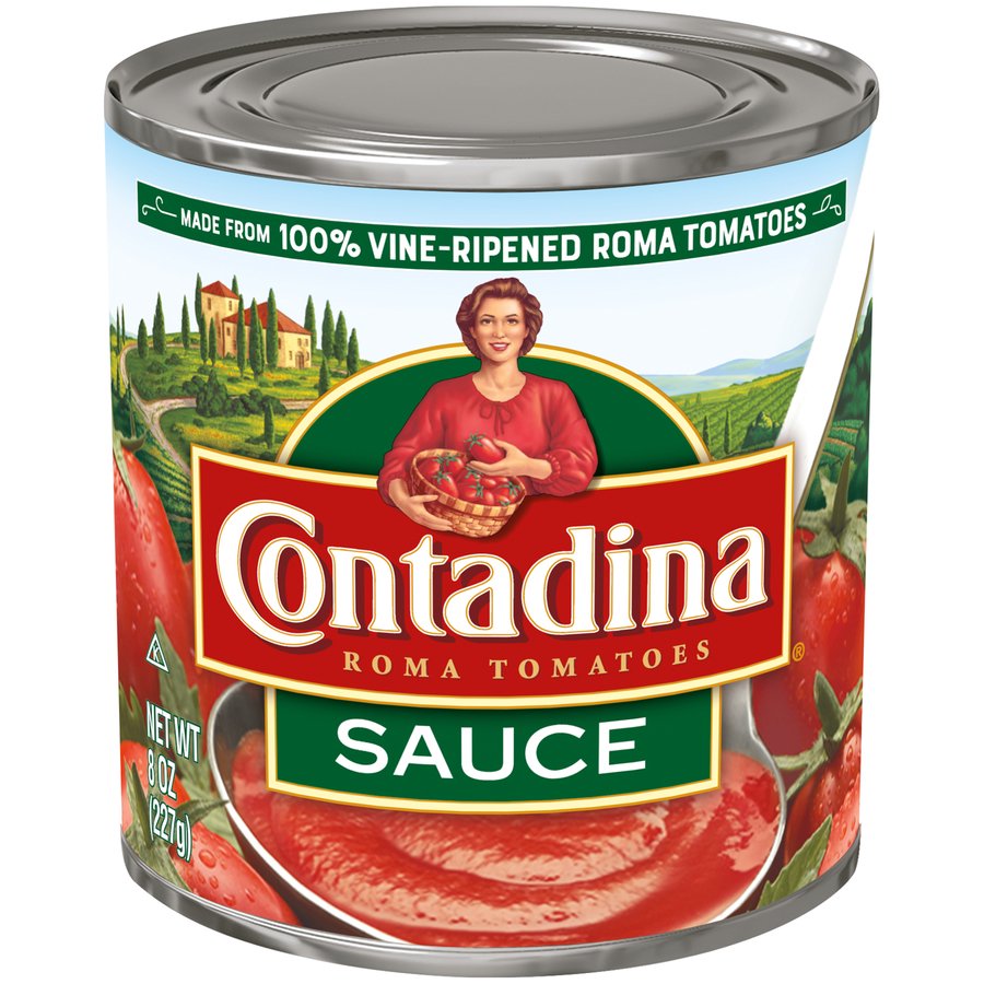 Contadina Tomato Sauce, with Sea Salt, 8 oz