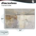 thumbnail image 5 of Stupell Industries Contemporary Shimmering Meadow Illusion White Framed Giclee Art, 30 x 20, by Nina Blue, 5 of 9
