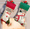 Mix-2PCS, variant on Christmas Stockings, 18" Large Size Xmas Stocking Set with Christmas Snowman Santa Fireplace Decoration Gift & Candy Pouch Bag Ornaments for Xmas Party Home Fireplace Decor Family Friend Gift
