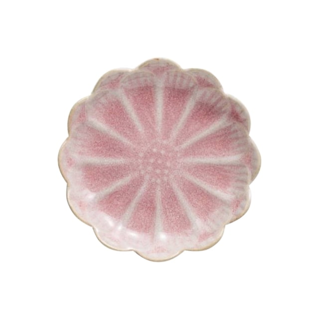 Leaf Shape Ceramic Trinket Tray, Jewelry Bowl Organizer for Necklaces and Rings, Decorative Key Dish for Entryway, 4.33 x 3.54 Inches Small Decorative Bowl for Coffee Tab