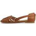 thumbnail image 2 of Journee Womens Ekko Slip On Round Toe Flat Sandals, Widths Available, 2 of 9