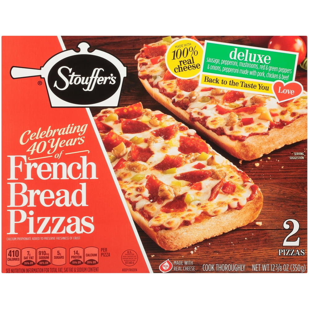 STOUFFER'S FRENCH BREAD PIZZA Deluxe Pizza
