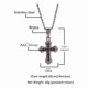 thumbnail image 3 of Collar con colgante cruciforme, estilo hip hop, bonito, con circonitas, 3 of 5