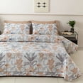 thumbnail image 4 of Colcha de algodón 100% en la cama, cubierta de cama con estampado de punto a cuadros, colcha doble y cubrecamas, colcha para parejas, 4 of 5