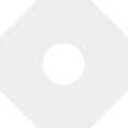 thumbnail image 4 of 18"OD x 6"ID x 7"C x 1"P Westin Architectural Grade PVC Contemporary Ceiling Medallion, 4 of 11