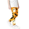 thumbnail image 6 of Girls' Halloween Leggings Pumpkin Printed Pants High Waist Stretchy Leggings for Girls 3-7Y, 6 of 6