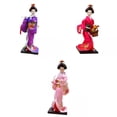 thumbnail image 1 of 3 Pcs 27cm Resin Humanoid Girls Statue Sculpture for Desktop Home Ornament, 1 of 9