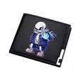 thumbnail image 1 of Monedero de piel plegable Undertale Sans Anime, 1 of 2