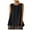 R209-Black, variant on RMGVDSD Summer Tank Tops For Women Casual Sleeveless Tank Top Round Neck Loose Fit Solid Color Linen Shirts Beach Vacation Clothes Stylish Blouses