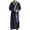 Navy, variant on Robes for Men,Viikei Mens Robes,Warm Soft Plush Mens Robe with Hood,Plus Size Plus Thick Robe for Men with Side Pocket and Belt,Bathrobes for Men Gifts