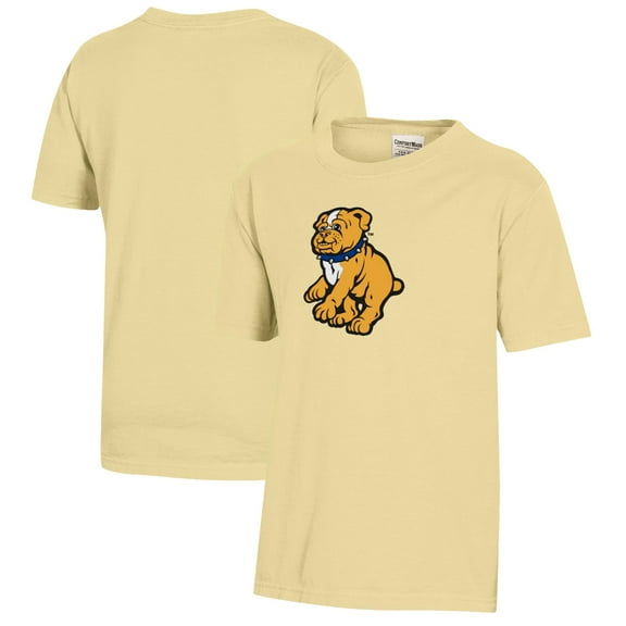 Youth  Gold North Carolina A&T Aggies Logo Comfort Wash T-Shirt