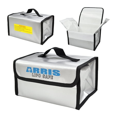 Explosion Proof Ventilation - ARRIS Lipo Li-Po Battery Explosion Proof Bag Protection Charging Safety Guard Bag for RC Drone Quadcopter Aricraft