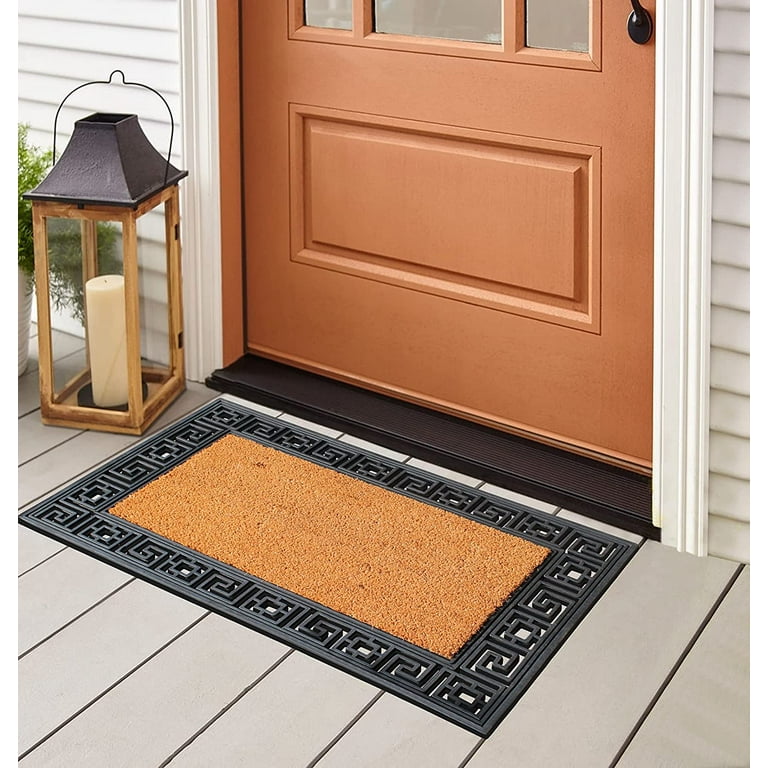 Durable Front Entrance Door Mat Heavy Duty Outdoor Indoor Doormat Entryway  Floo