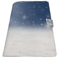 thumbnail image 2 of PKQWTM Holiday Winter Cute Cheerful Snowman Snow Book Cover Book Protector Book Sleeve Book Pouch Book Bag 6x9 inch, 2 of 4