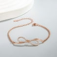 thumbnail image 2 of Bow Zircon Full Diamond Bracelet Female Niche, 2 of 2
