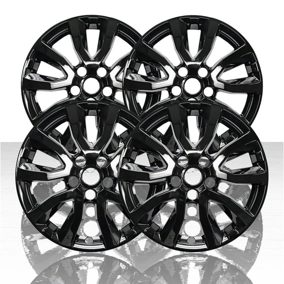 Set of 4 17" Wheel Skins for 2017-2020 Nissan Rogue - Gloss Black