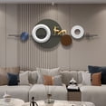 thumbnail image 3 of Wall Picture Living Room Metal Wall Decoration Art Decoration Wall Sticker 3D Modern Large Decoration for Home Office Bedroom, 3 of 6