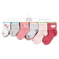 thumbnail image 2 of Hudson Baby Infant Girls Grow With Me Socks 12pk, Kitten, 0-24 Months, 2 of 8