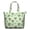 Green Highland Cow, variant on Beige Highland Cow Flower Pattern Travel Tote Bags for Women Carry On,Large Weekender Bags for Women Travel,Multi Functional Duffle Bag for Work,Shopping,Sports