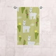 thumbnail image 6 of GZHJMY Fingertip Hand Towels, 2 Pack Pcs Lama and Cactus Absorbent Face Bath Towels for Bathroom Kitchen, 30"x15", 6 of 6
