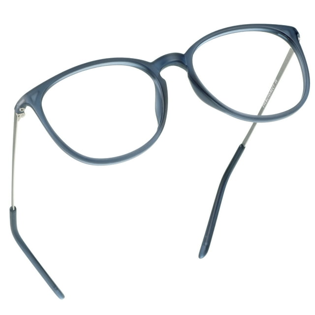 LifeArt Blue Light Blocking Computer Reading Glasses with Transparent Lens for Women/Men