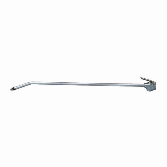 Air Gun, 1/4 in, FNPT, Zinc, Silver 22YK56