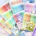 thumbnail image 2 of 9/81 Colors Assorted Color Gel Pens, Smooth Writing Pens, Retractable Gel Pen For Artsy Note-Taking, Painting, Drawing, Coloring, Highlighter, Marker, Suitable For DIY Journals & Crafts, 2 of 10