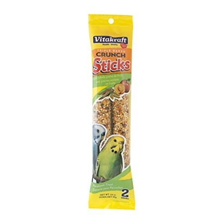 Vitakraft Kracker Sticks Fruit Parakeet Treat, 2 Ct