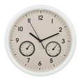 thumbnail image 2 of Reloj de pared Reloj De Pared Con Pantalla De Temperatura Y Humedad Para Decoración De Dormitorio De Cocina Beige Magideal Reloj de pared, 2 of 7