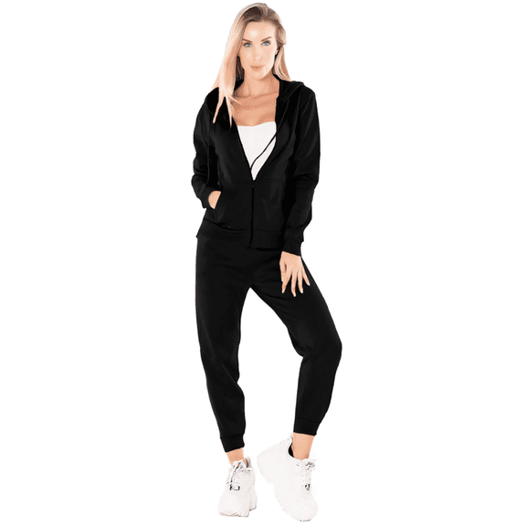 Conjunto Mujer Térmico Pant Y Sudadera Capucha Set De Pants