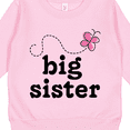 thumbnail image 3 of Inktastic Big Sister Butterfly Announcement Toddler Sweatshirt, 3 of 4