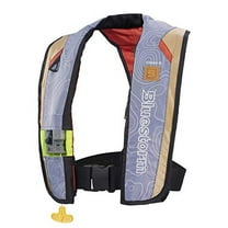 Bluestorm Gear Stratus 35 Inflatable PFD Life Jacket (Legendary Tan) | US Coast Guard Approved Automatic/Manual Life Vest for Adults