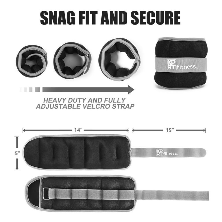 XPRT Fitness Ankle/Wrist Weights For Fitness, Walking