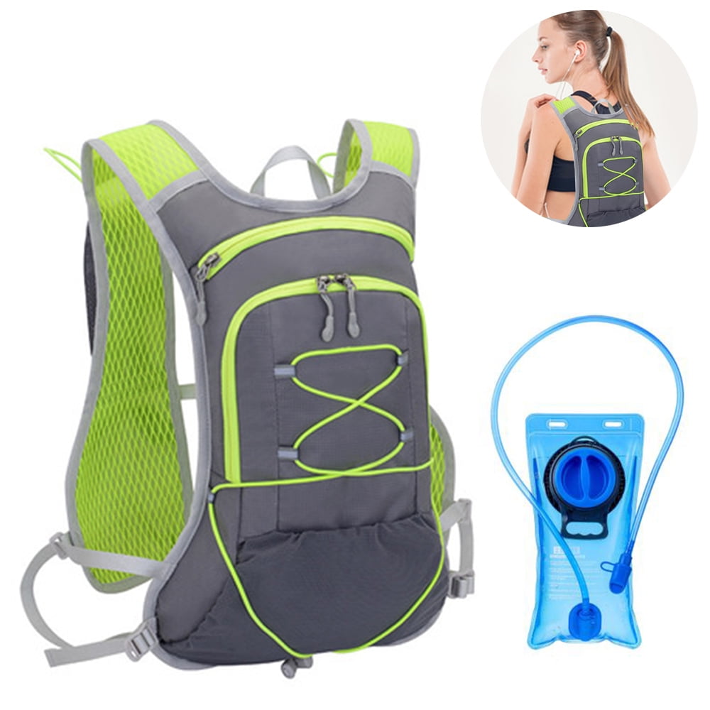 2L Outdoor Travel Cycling Water Portable Bag Hiking Bladder Mountain Backpack 