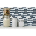 thumbnail image 5 of LongKing Blue Marble Tile Peel and Stick Backsplash 12 in. x 12 in.(10-Pack), 5 of 6