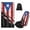 Puerto Rican Flag, variant on Bulopur Hunting Front Car Seat Towel for Women Pink Camo Breathable Sweat Carseat Protector with Storage Bag for Camping Soft Athletic Towel Fit SUV Sedan Truck 1pcs