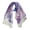 Red, variant on Modern Feather Floral Graphic Print Fringe Shawl Wrap Scarf