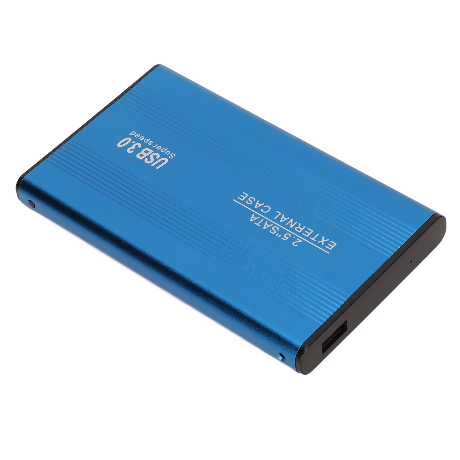 2.5 Inch Mobile Hard Drive Enclosure, USB3.0 to  Ultra Slim External Hard Drive Case Supports Up to 3000GB 2.5inch  Interface Laptop HDD SSD or Under 10mm