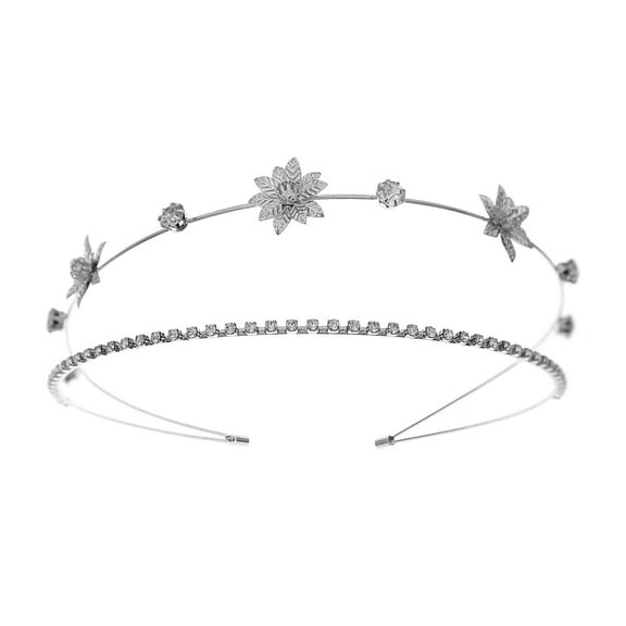 Crystal Headbands, Decorative Hair Clips, Handmade Rhinestone Hair Barrettes, Elegant Metal Hairpin Hair Accessories Headwear Styling Tools, Gifts for Women Girls